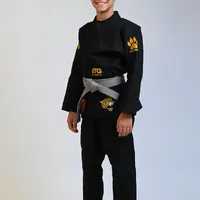 Kimono Infantil ITG Amazônia Jaguar Preto - imagem 13