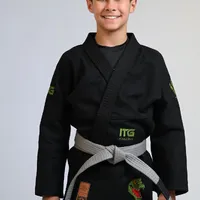 Kimono Infantil ITG Amazônia Jacaré Preto - imagem 4