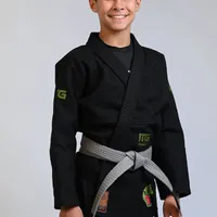 Kimono Infantil ITG Amazônia Jacaré Preto - imagem 8
