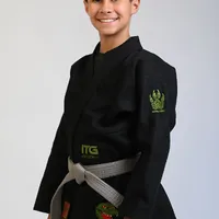 Kimono Infantil ITG Amazônia Jacaré Preto - imagem 10