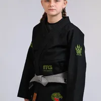 Kimono Infantil ITG Amazônia Jacaré Preto - imagem 7