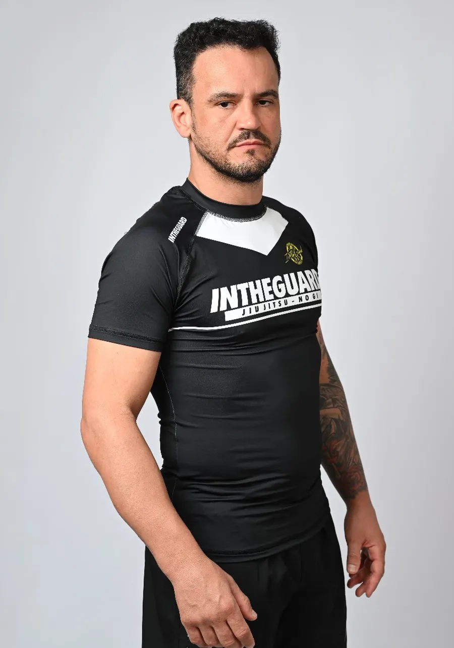 Rash Guard Masculina Team ITG PRETO