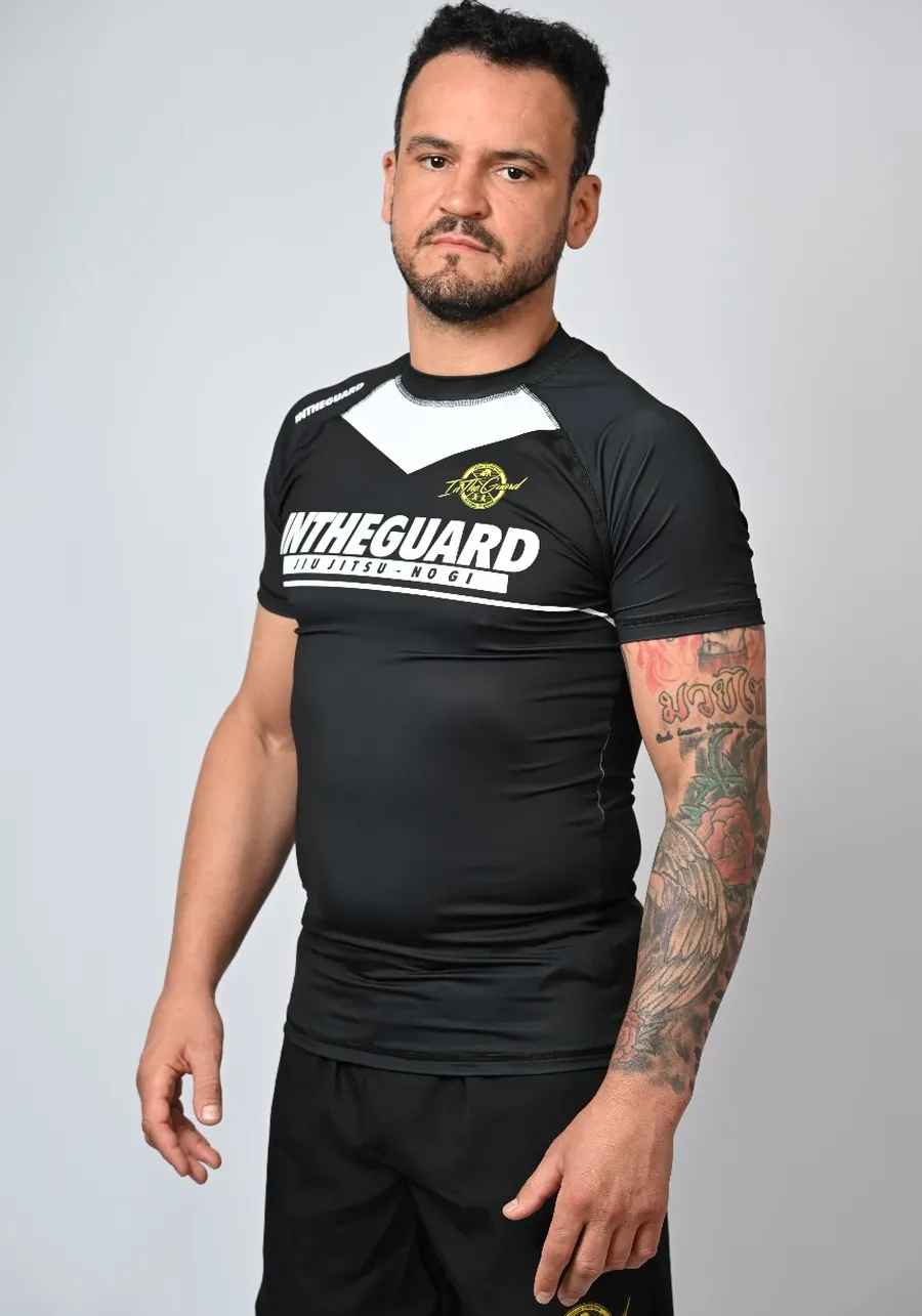 Rash Guard Masculina Team ITG PRETO