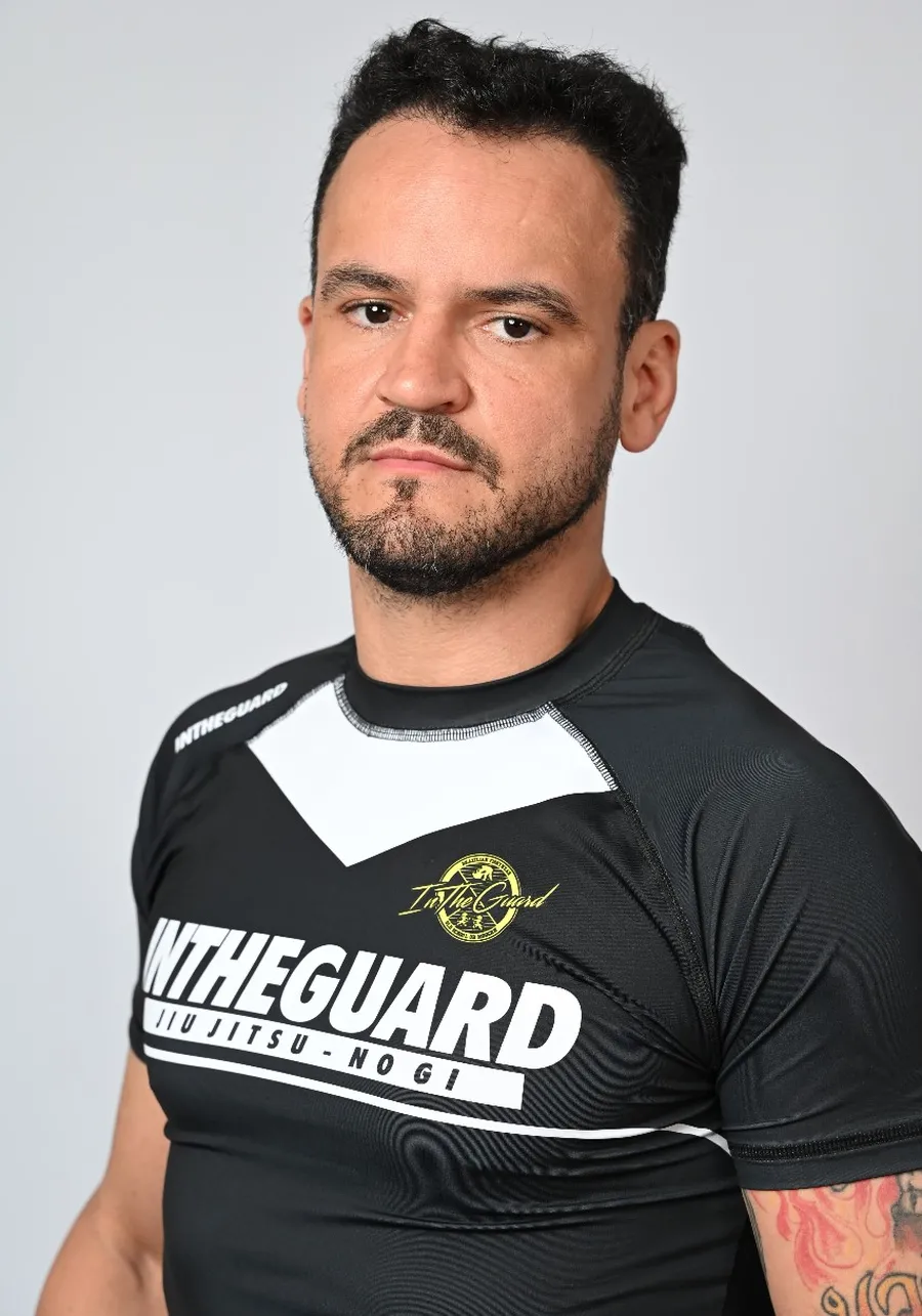 Rash Guard Masculina Team ITG PRETO