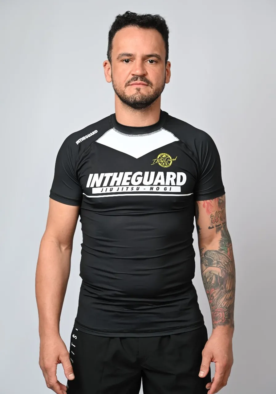 Rash Guard Masculina Team ITG PRETO