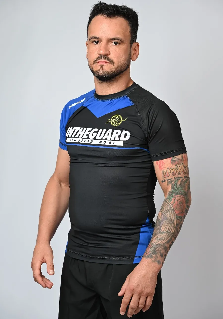 Rash Guard Masculina Team ITG AZUL