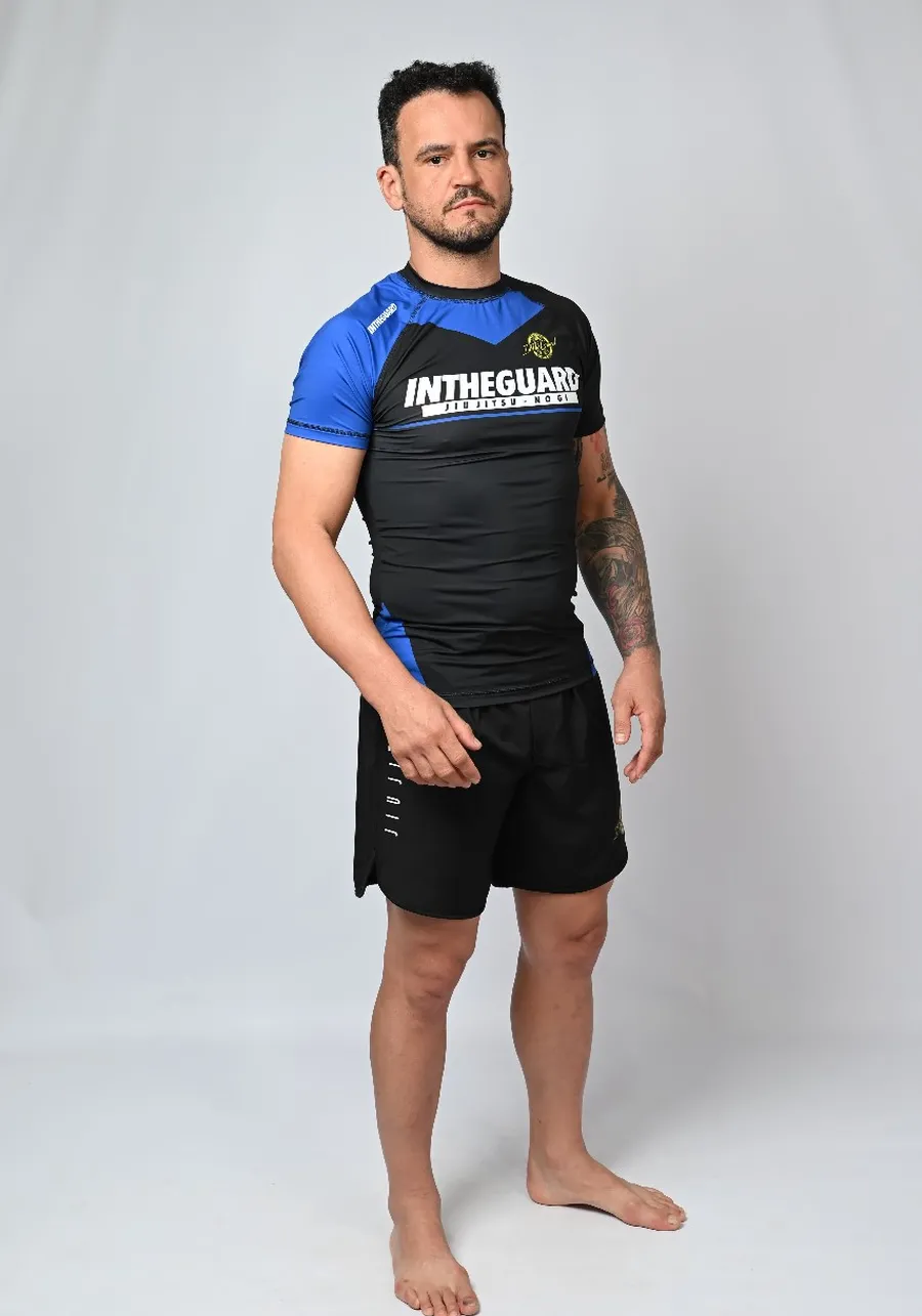 Rash Guard Masculina Team ITG AZUL