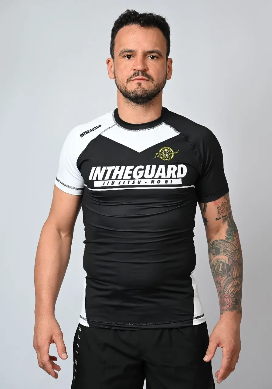 Rash Guard Masculina Team ITG BRANCO