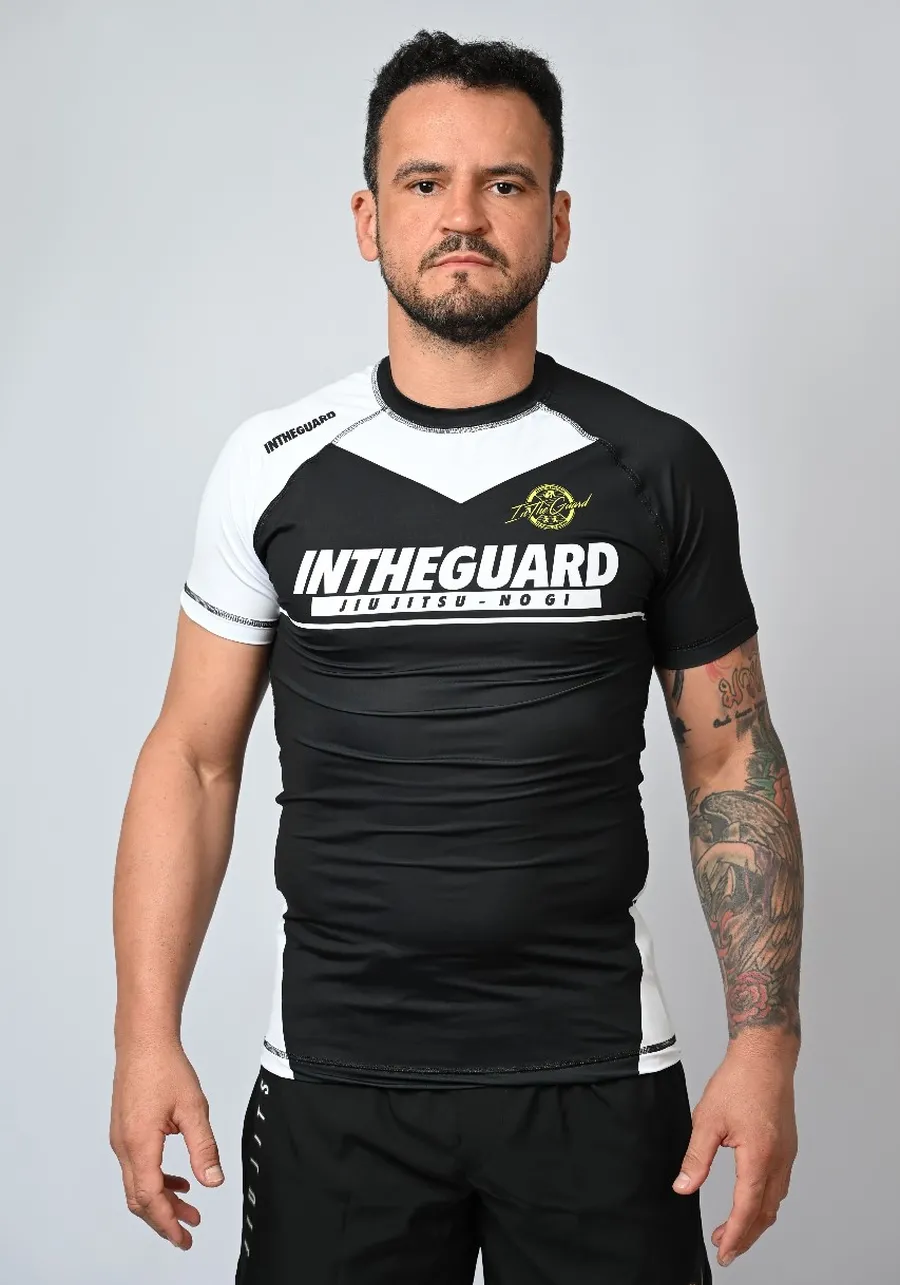 Rash Guard Masculina Team ITG BRANCO