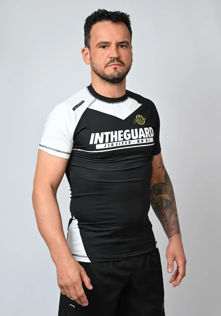 Rash Guard Masculina Team ITG BRANCO