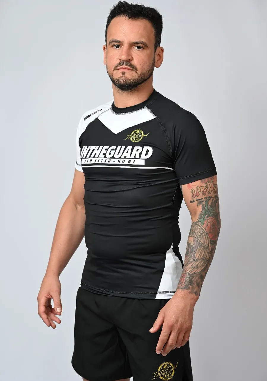Rash Guard Masculina Team ITG BRANCO