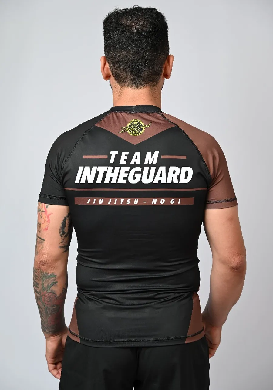 Rash Guard Masculina Team ITG MARROM