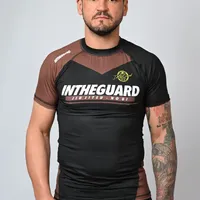 Rash Guard Masculina Team ITG MARROM - imagem 1