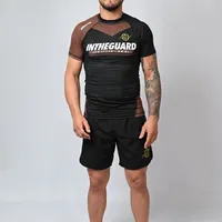 Rash Guard Masculina Team ITG MARROM - imagem 2