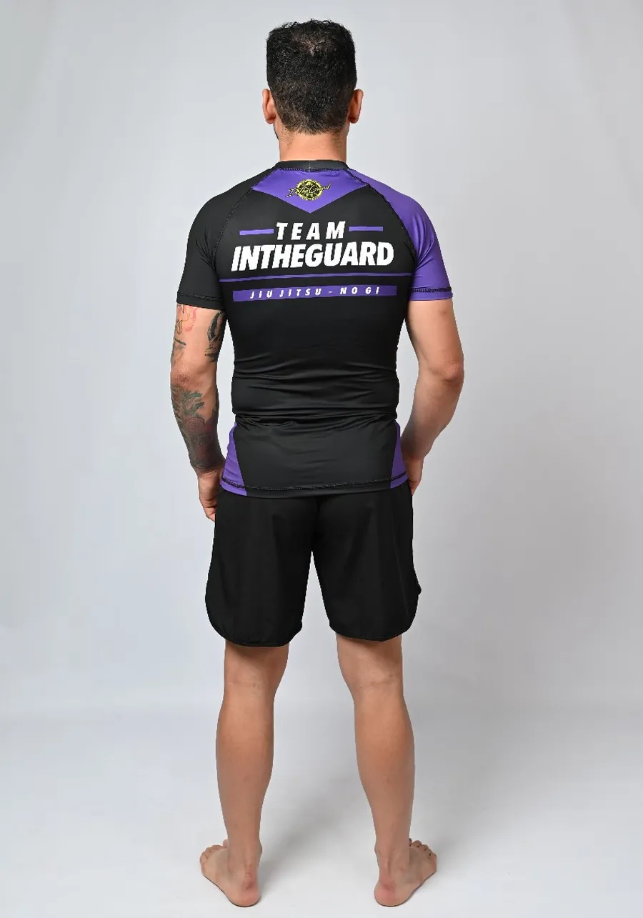 Rash Guard Masculina Team ITG ROXO