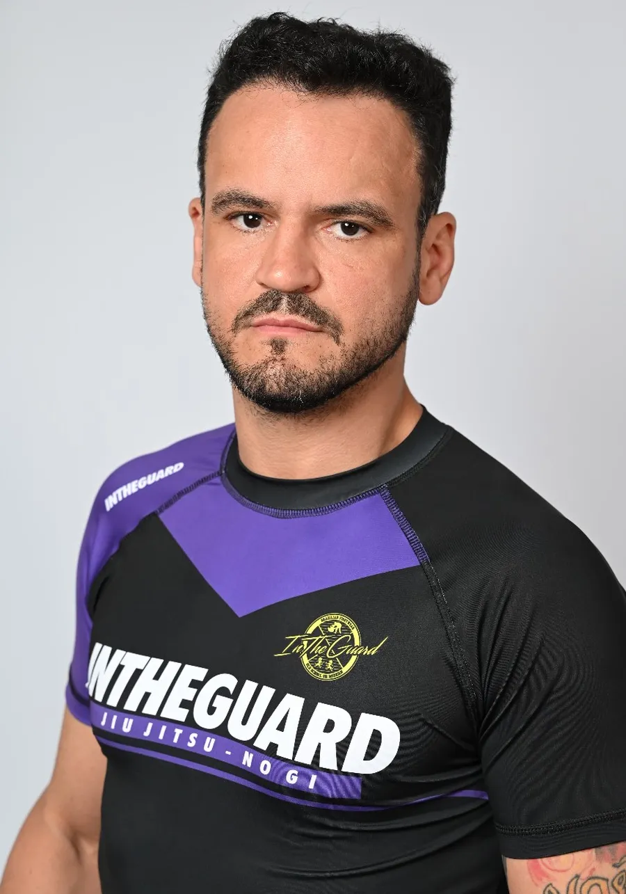 Rash Guard Masculina Team ITG ROXO