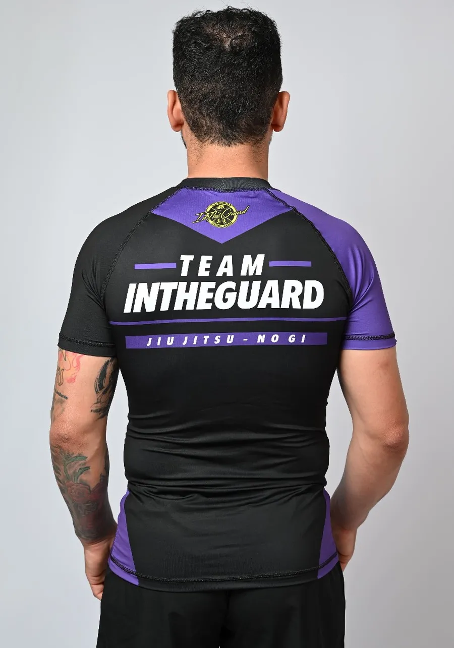 Rash Guard Masculina Team ITG ROXO
