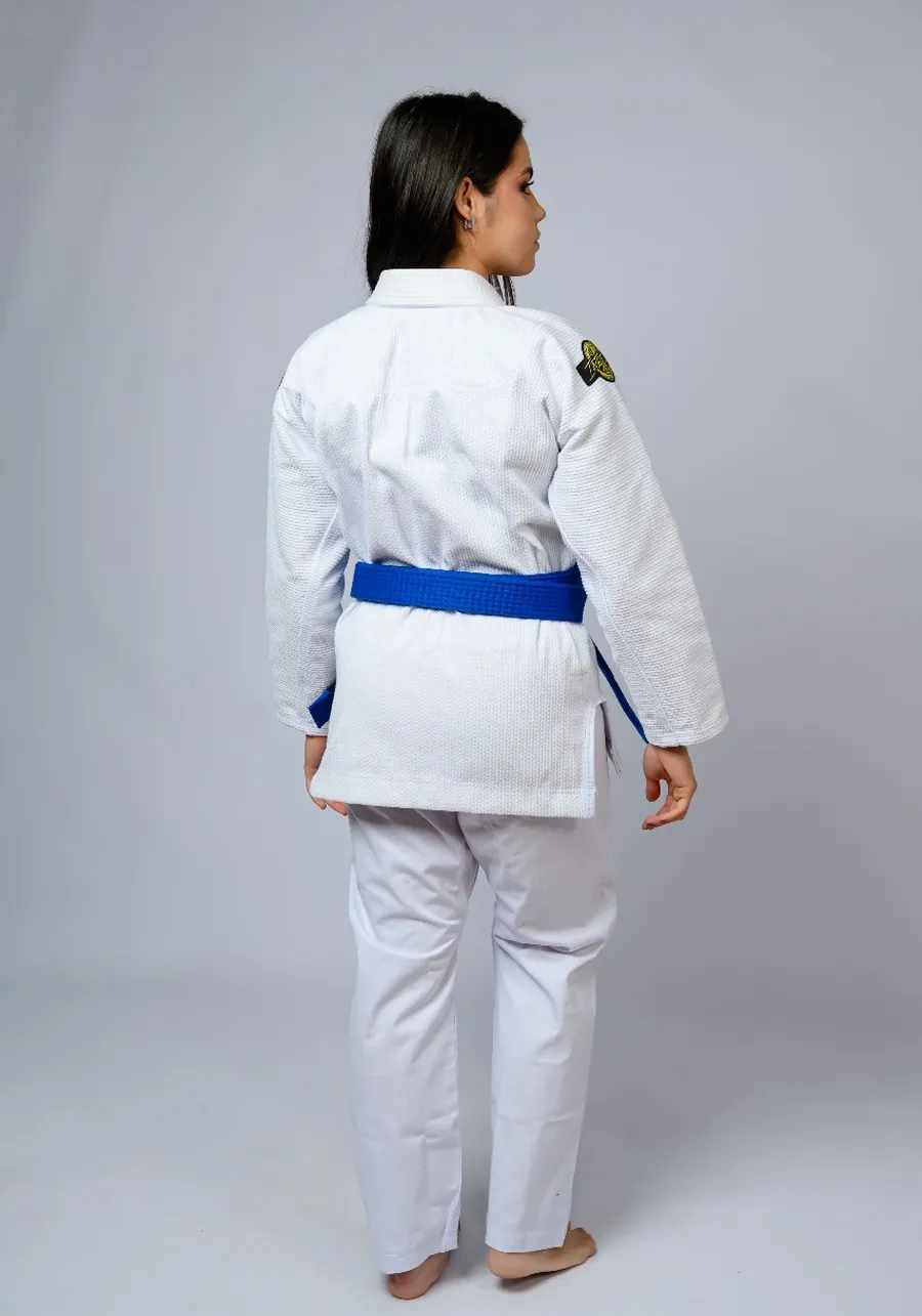 Kimono feminino In The Guard Green - Branco