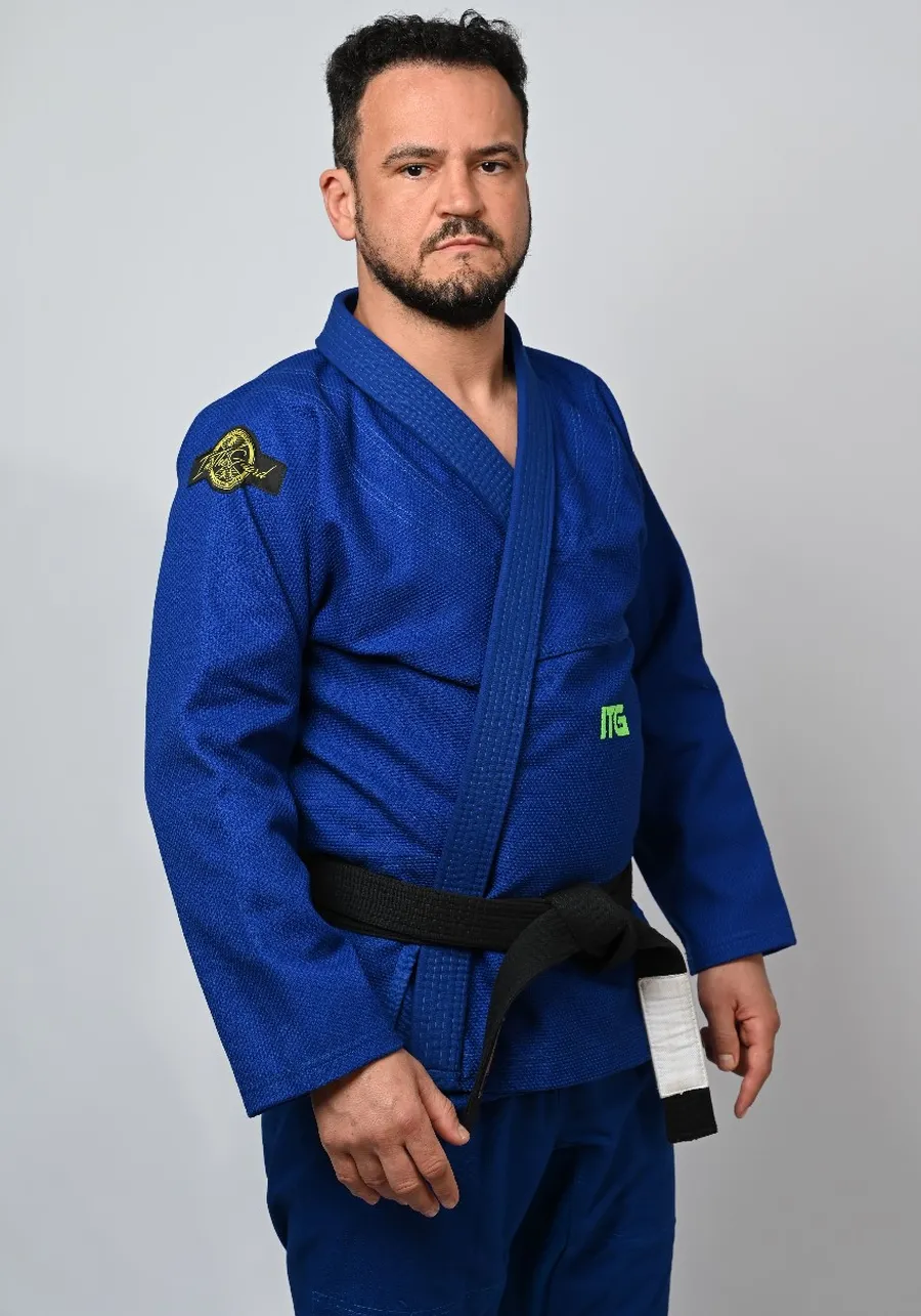 Kimono In The Guard Green Azul