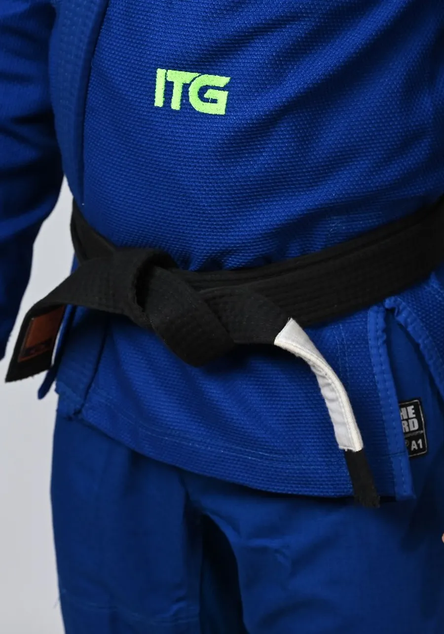 Kimono In The Guard Green Azul
