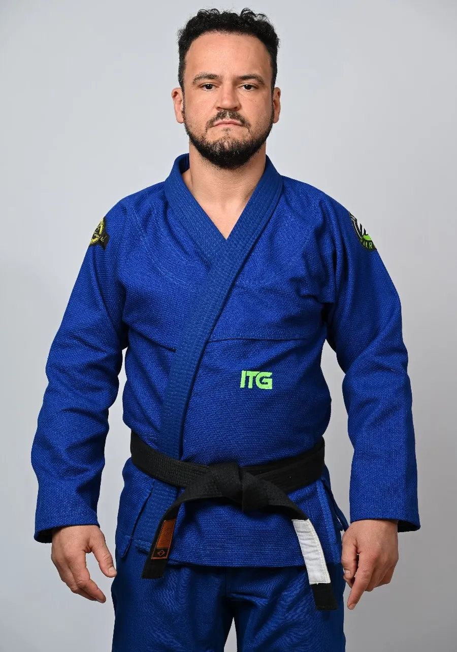 Kimono In The Guard Green Azul