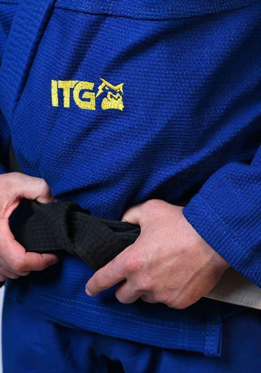 Kimono In The guard Jiu-Jitsu New Azul