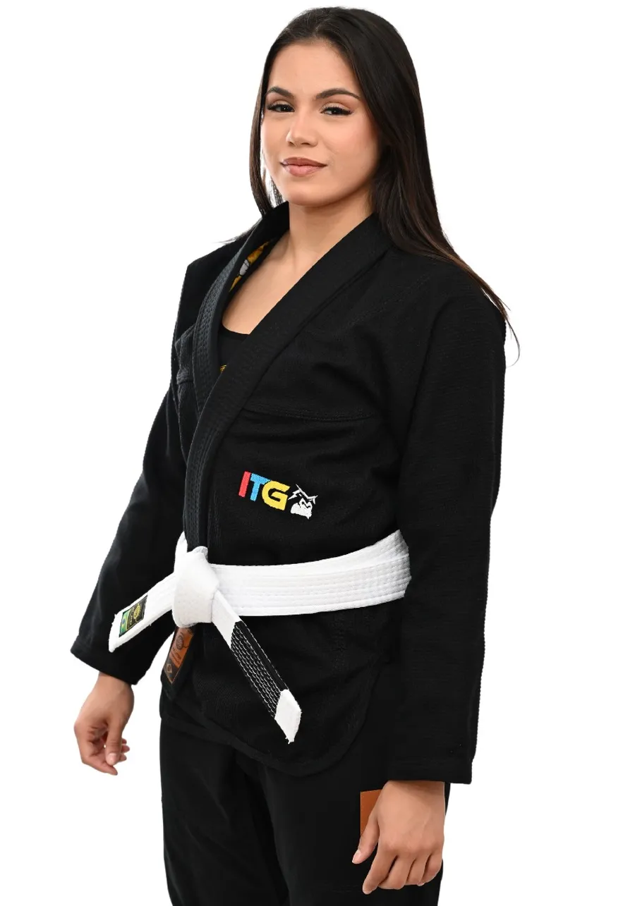 Kimono Feminino In The Guard Pró Colors Preto