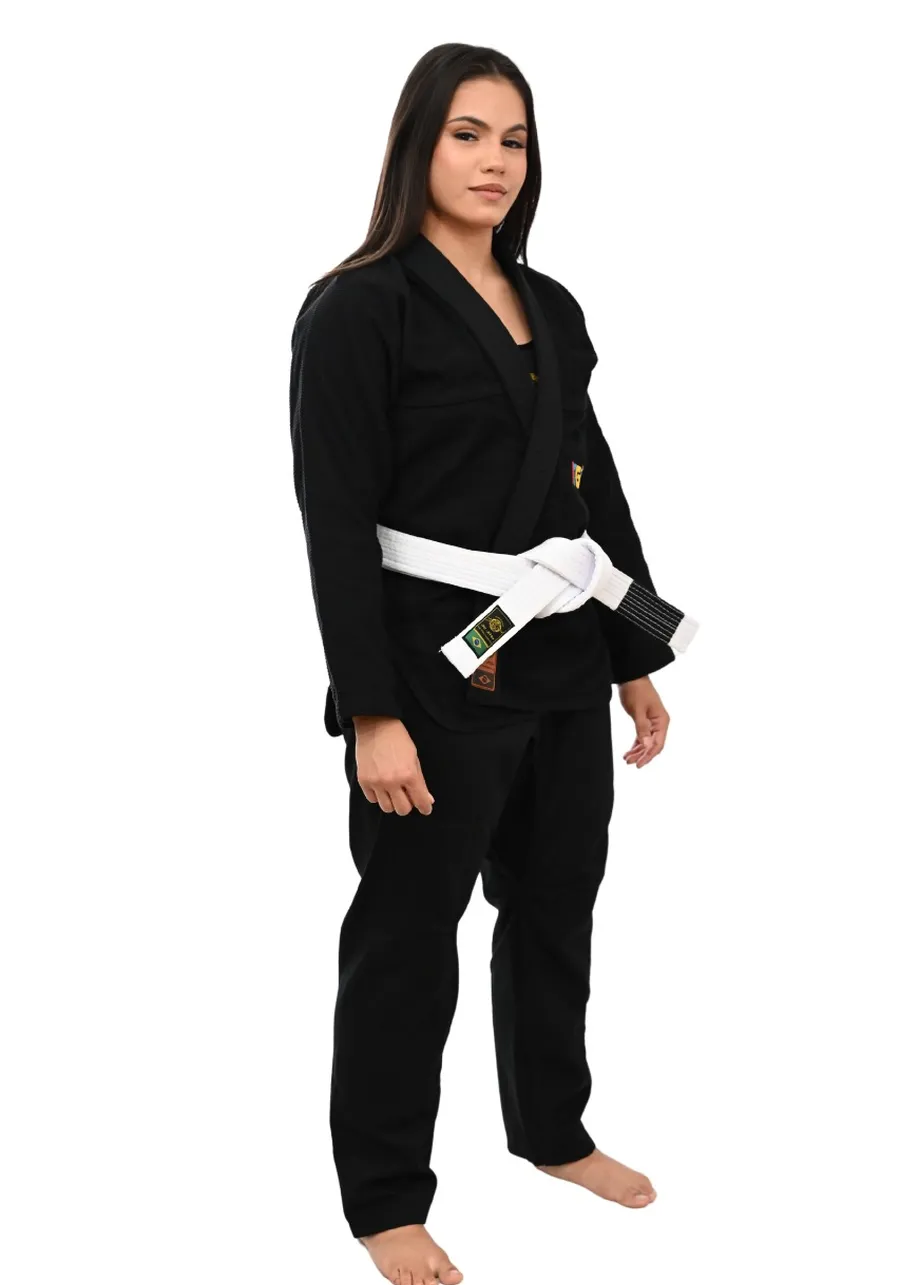Kimono Feminino In The Guard Pró Colors Preto
