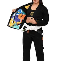 Kimono Feminino In The Guard Pró Colors Preto - imagem 8