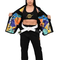 Kimono Feminino In The Guard Pró Colors Preto - imagem 5