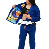 Kimono Feminino In The Guard Pró Colors Azul - imagem 5