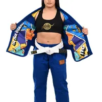 Kimono Feminino In The Guard Pró Colors Azul - imagem 6