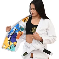 Kimono Feminino In The Guard Pró Colors Branco  - imagem 6