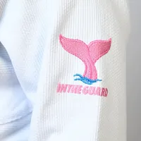 Kimono In The Guard Feminino Amazônia BOTO ROSA - Branco - imagem 8