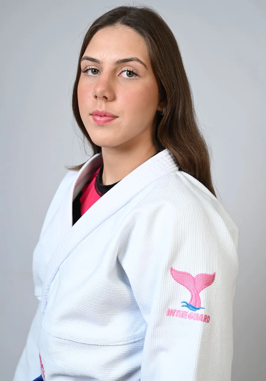 Kimono In The Guard Feminino Amazônia BOTO ROSA - Branco