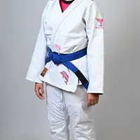 Kimono In The Guard Feminino Amazônia BOTO ROSA - Branco - imagem 10