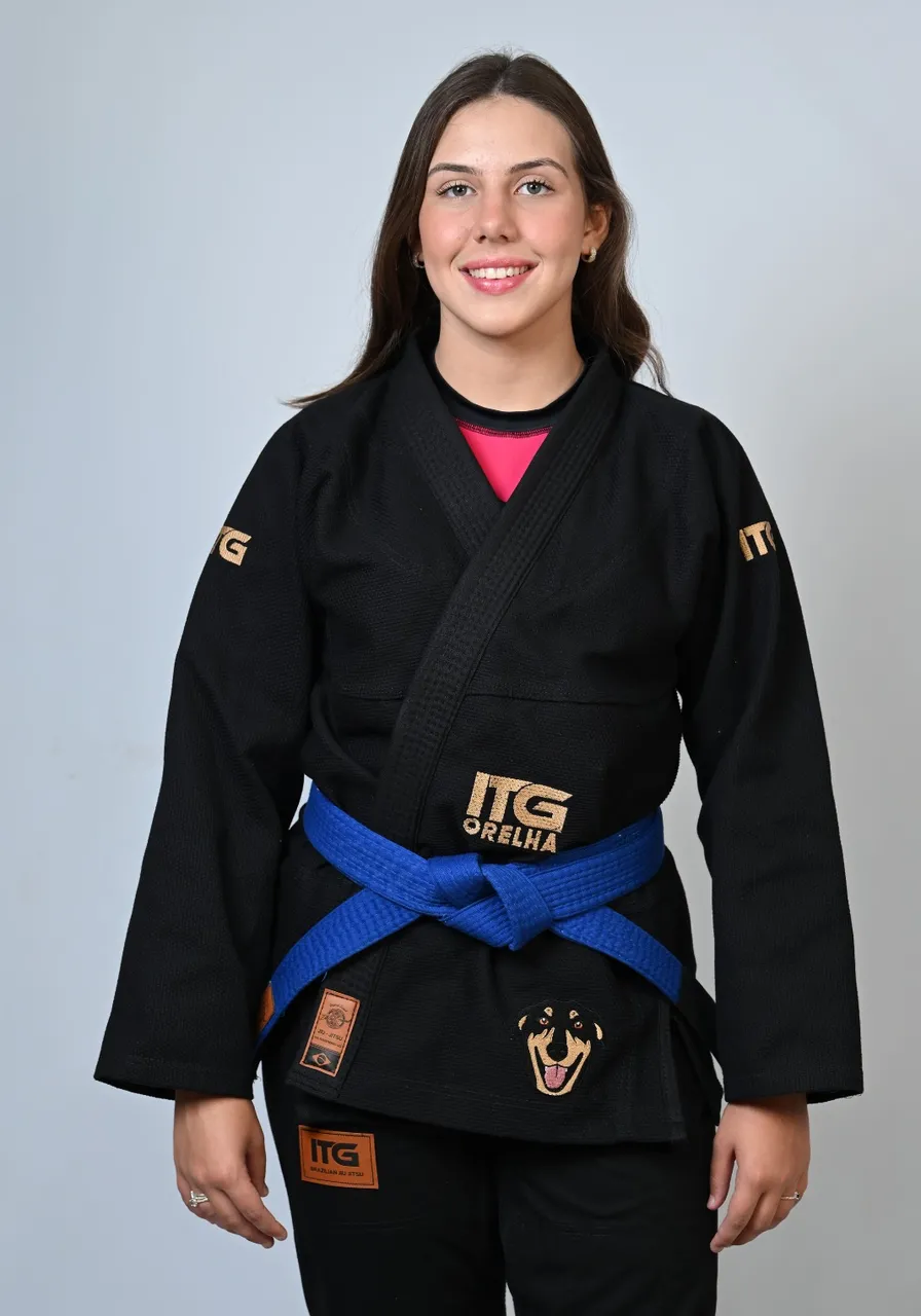 Kimono In The Guard Feminino ORELHA Preto