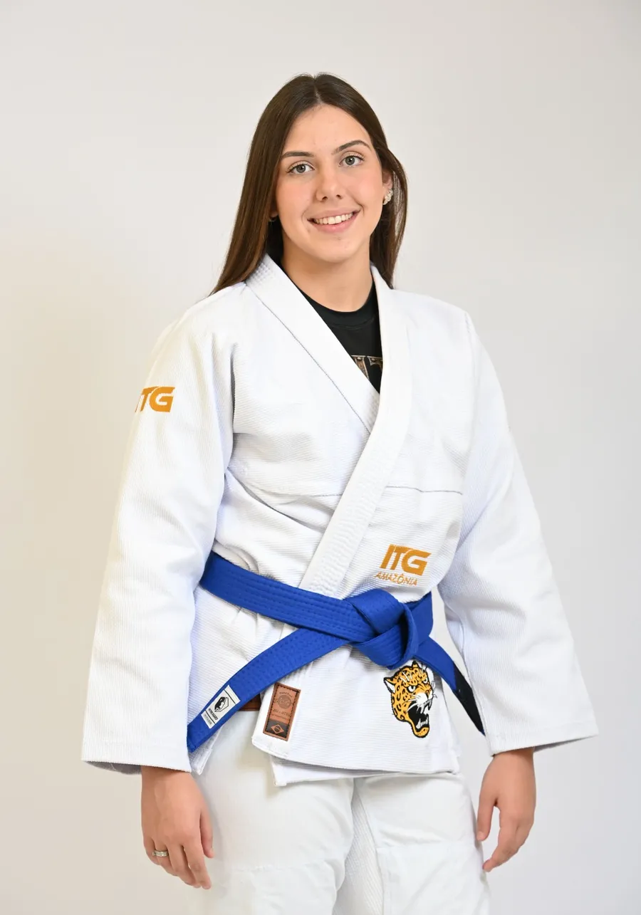 Kimono Feminino In The Guard Amazonia Jaguar Branco
