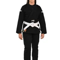 Kimono Feminino In The Guard Xadrez Pro Preto - imagem 1