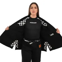 Kimono Feminino In The Guard Xadrez Pro Preto - imagem 4