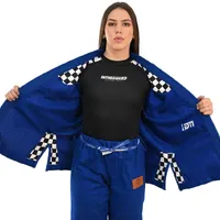 Kimono Feminino In The Guard Xadrez Pro Azul - imagem 4