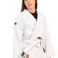 Kimono Feminino In The Guard Xadrez Pro Branco - imagem 5
