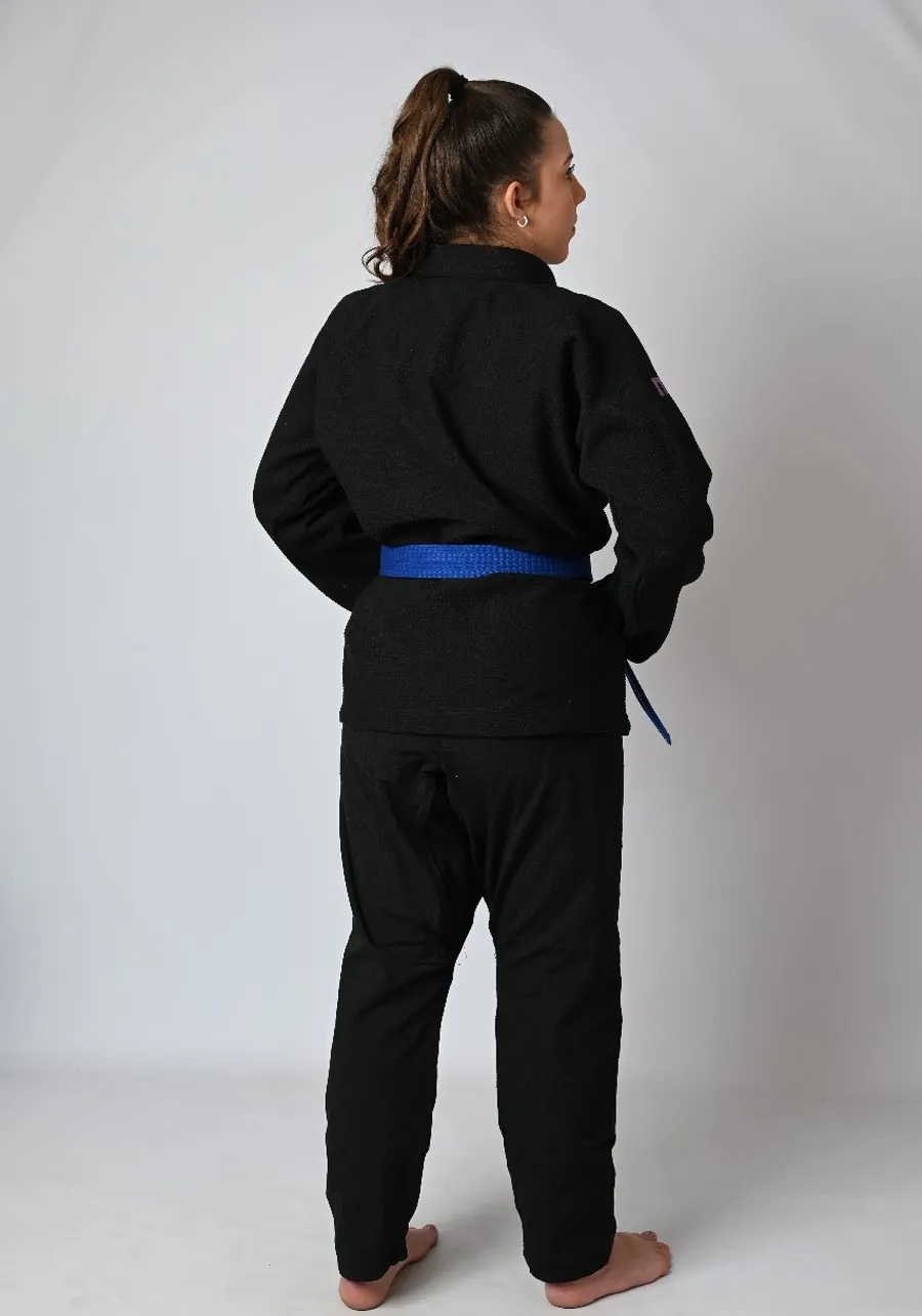 Kimono Feminino In The Guard Purple Preto