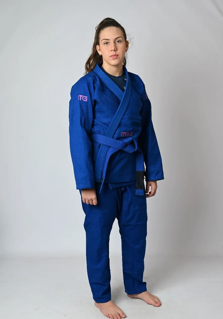 Kimono Feminino In The Guard Purple Azul