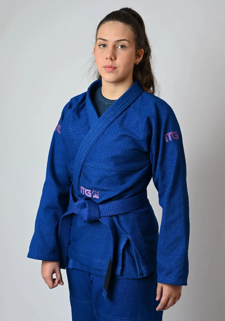 Kimono Feminino In The Guard Purple Azul