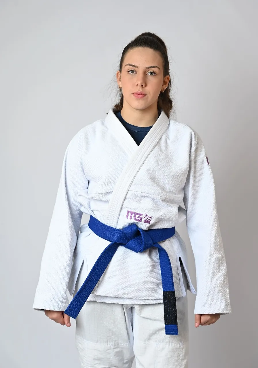 Kimono Feminino In The Guard Purple Branco