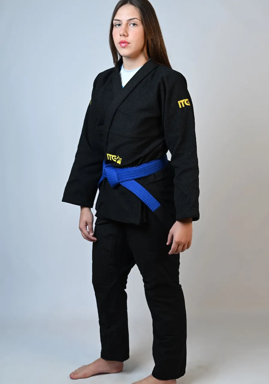Kimono Feminino In The Guard Jiu-Jitsu New 2025 PRETO