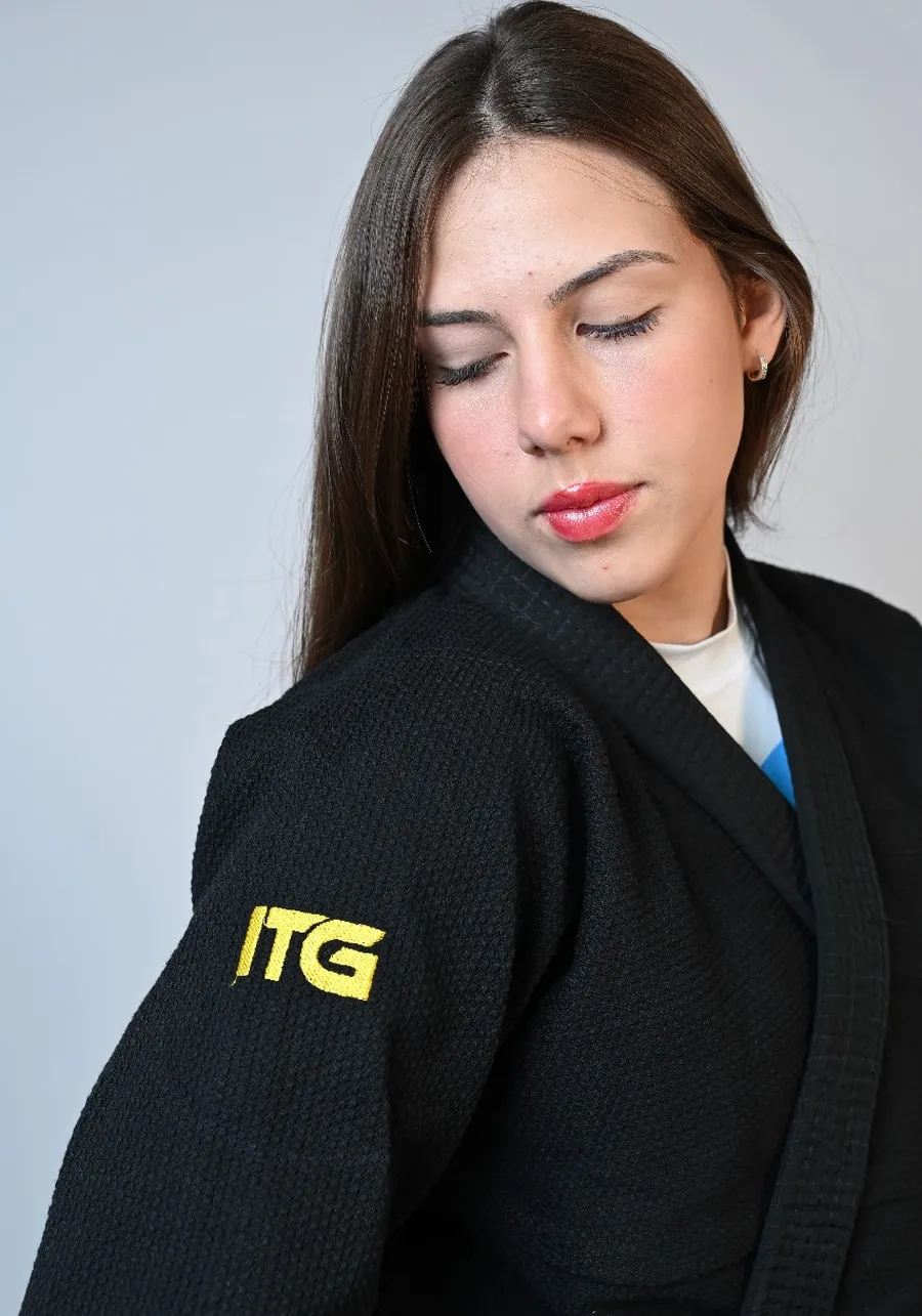 Kimono Feminino In The Guard Jiu-Jitsu New 2025 PRETO