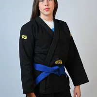 Kimono Feminino In The Guard Jiu-Jitsu New 2025 PRETO - imagem 7