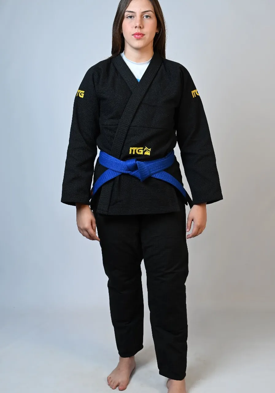 Kimono Feminino In The Guard Jiu-Jitsu New 2025 PRETO